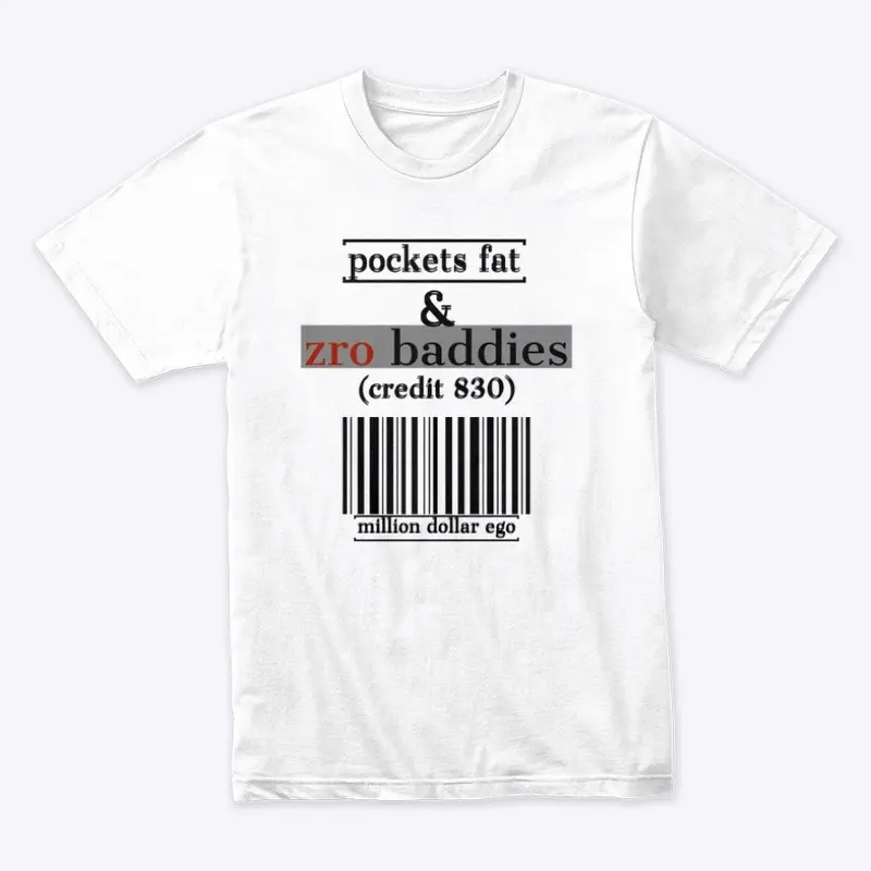 zro baddies white tee